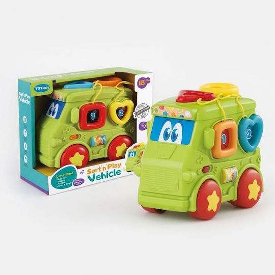 Vehicul cu lumină și sunete pentru 18+ luni
