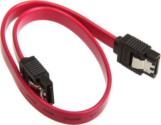 InLine 30cm Rotes Festplattenkabel 27303
