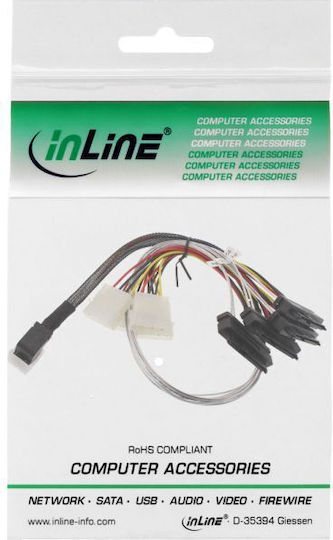 InLine Mini SAS - Mini SAS 100cm Mehrfarbig 27633B