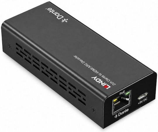 Αποκωδικοποιητής Lindy 2ch Dante� Hdmi Arc