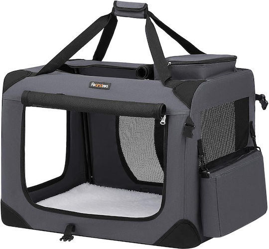Feandrea Geantă pentru transportul câinelui gri M70xL52xÎ52cm.