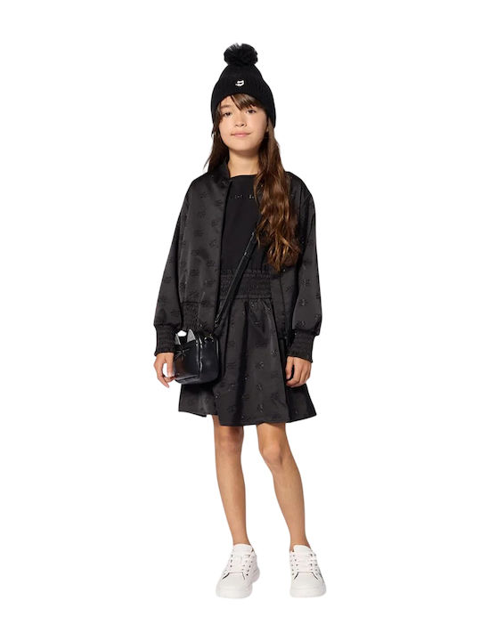 Kids Casual Jacket Short Black