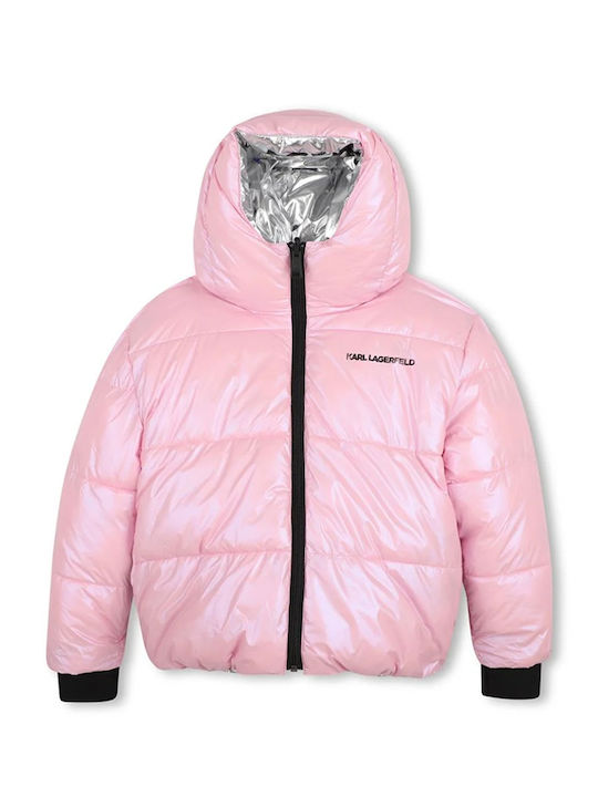 Kids Casual Short Silver Jacket