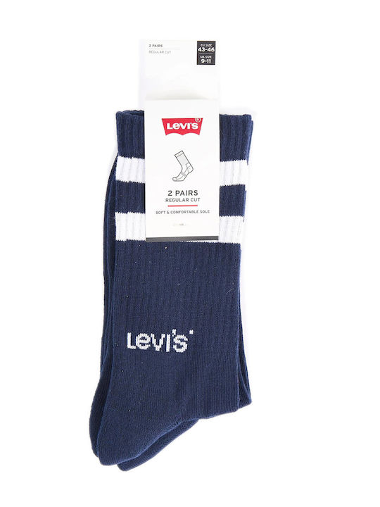 Levi's Herren Socken Mit Mustern Navy 2Pack