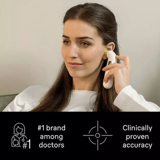 Braun Thermoscan 3 Digital Ear Thermometer Suitable for Babies Brown