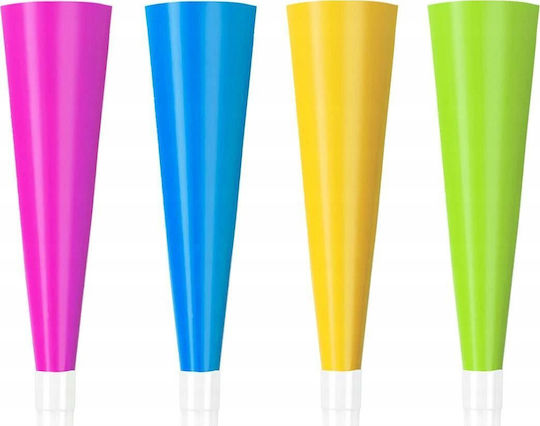 Teka Decorațiuni de Birou pentru Party 4 Bucăți 19 cm (Diverse Culori)