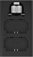 Newell Doppelter Netzadapter Kompatibel mit Sony
