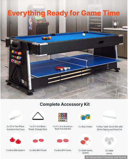 Vevor American Billiard Table