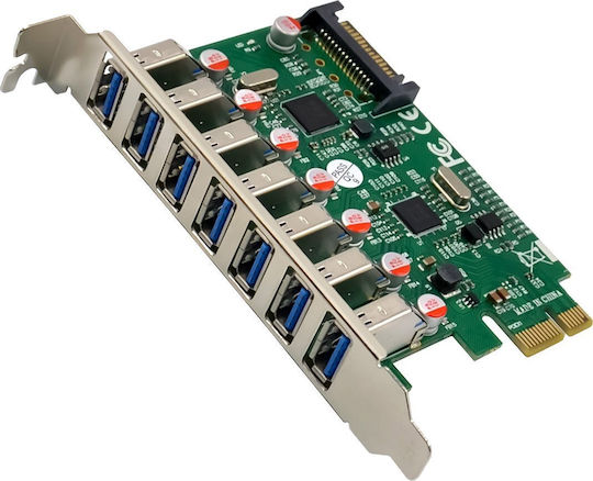 InLine PCIe Karte mit SATA Anschluss