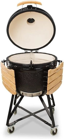 Kamado Joe Grătar ceramic pe cărbune Kamado cu capac 64x64cm