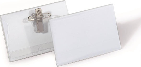 Durable Conference Badge 50 Pieces 54x90mm