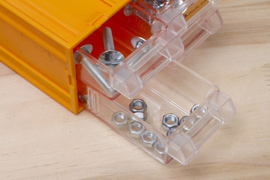 Forte Plastic Tool Drawer W12xL11xH6.2cm