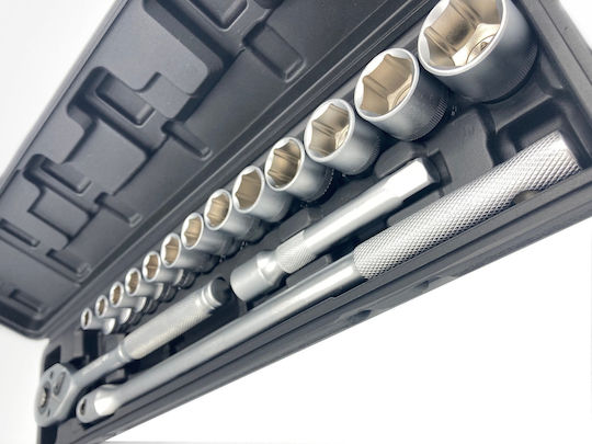 Rockforce Rockforce Ratschen- und Steckschlüssel-Set 1/2" 7 Stück