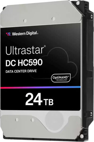 Western Digital DC HC690 24TB HDD Festplatte 3.5" SATA III 7200Umdrehungen pro Minute mit 512MB Cache für NAS / Server / Blockflöte 0F65684