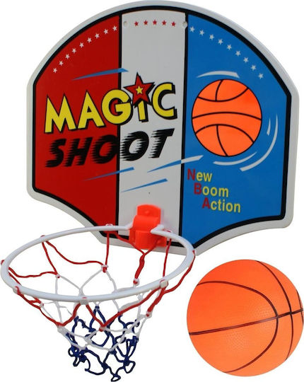 Enero Basketballkorb mit Rückwand und Netz