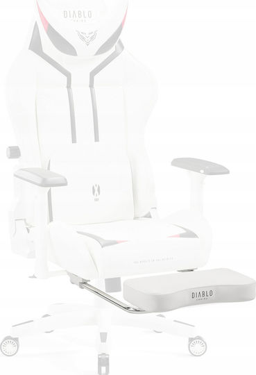 Diablo Chairs Footrest Gaming Chair X-ray 2.0 White-Black