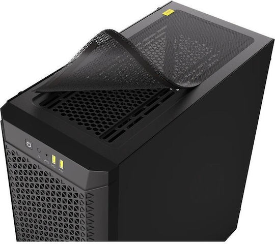 Corsair 480T Airflow Gaming Middle Tower Carcasă PC cu Deschidere Laterală Neagră