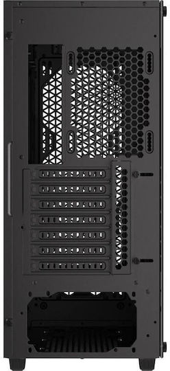 Corsair 480T Airflow MT Gaming Midi Tower Carcasă PC cu Fereastră Laterală și Iluminare ARGB Negru