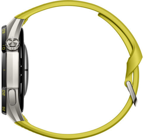 Huawei Watch GT 7 Pro Titanium 46mm Водоустойчив с Пулсомер (Жълт)