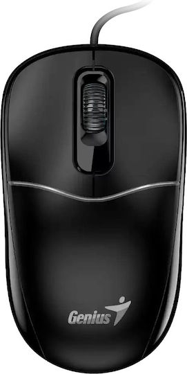 Genius DX-111 Ενσύρματο Ποντίκι Μαύρο