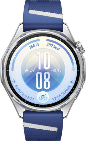 Huawei Watch GT 7 Stainless Steel 46mm Αδιάβροχο με Παλμογράφο (Μπλε)