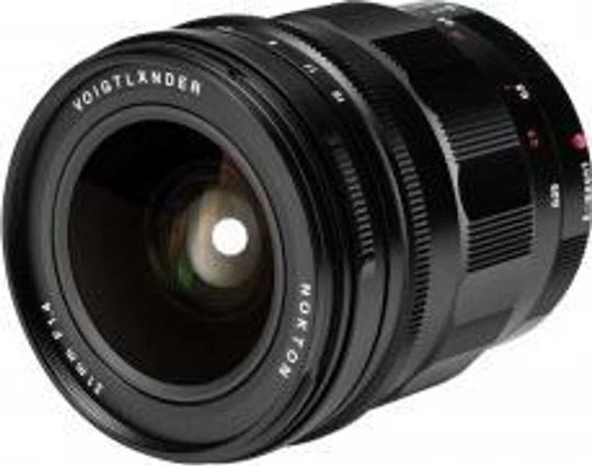 Photographic Lens Nokton Sony E 21 mm F/1.4 Fixed for Sony E Mount Black