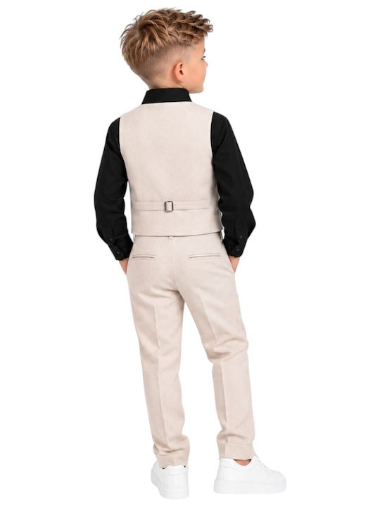 Kids Clothing Sets Summer Beige 5 Pieces