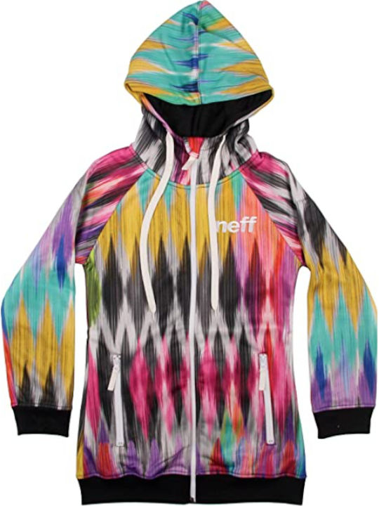 Super Shredd Prism Women's Hooded Sweatshirt Multicolour