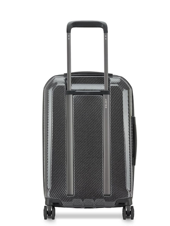 Delsey Helium Βαλίτσα Ταξιδίου Καμπίνας Anthracite Ύψους 55εκ.