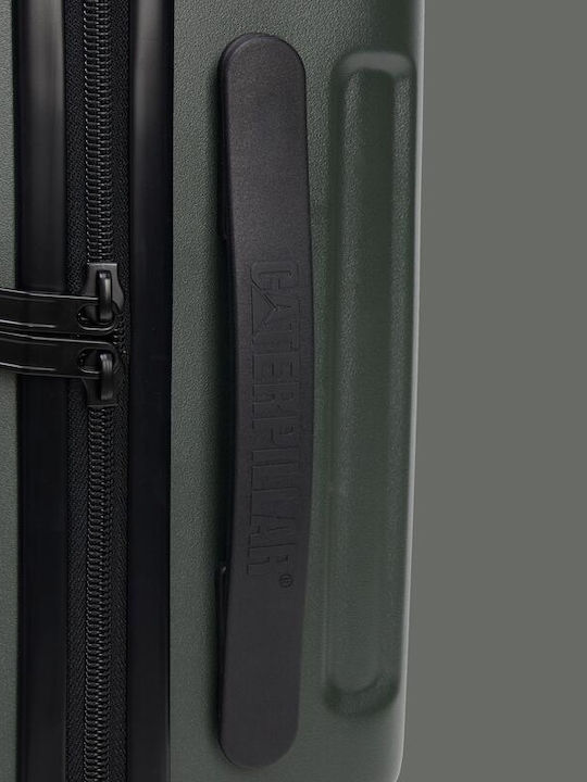 CAT Hard Green Suitcases