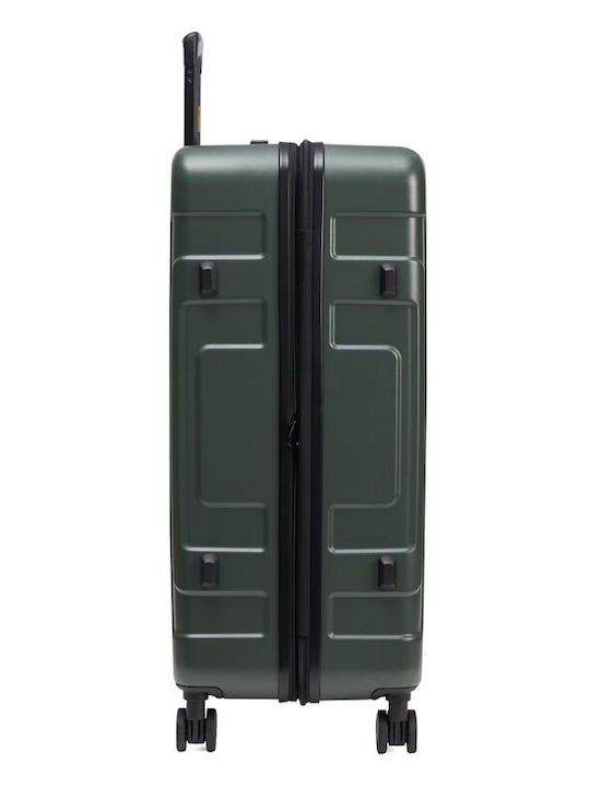 CAT Hard Green Suitcases