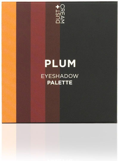 Dust+Cream Plum Παλέτα με Σκιές Ματιών σε Στερεή Μορφή 5gr