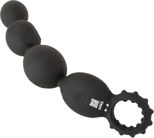 Anos Anal Perlen mit Vibration XLarge