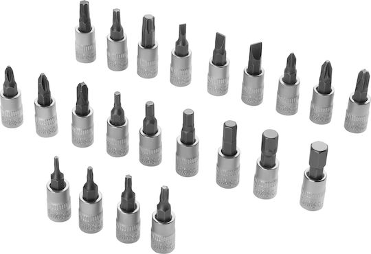 Kraft & Dele Cheie cu Clichet cu Tubulare 1\4" & 3\8" 56 Bucăți