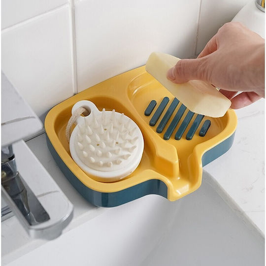 Tavă De Săpun Din Plastic Galbenă 6426485616330