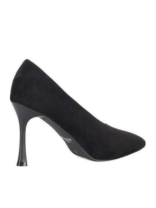 Wildleder Pumps Schwarz