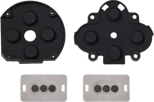 Left Right Rubber Conductive D-pad Buttons Set Playstation Portable Psp 1000 4 Piece Set