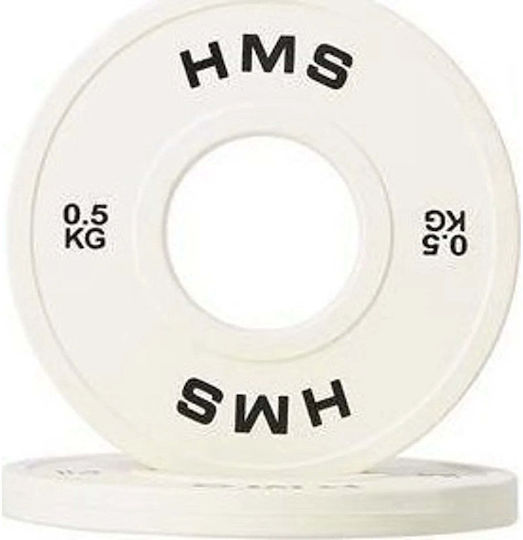 Abisal Set of Plates Olympic Type Rubber 2 x 0.5kg Φ50mm