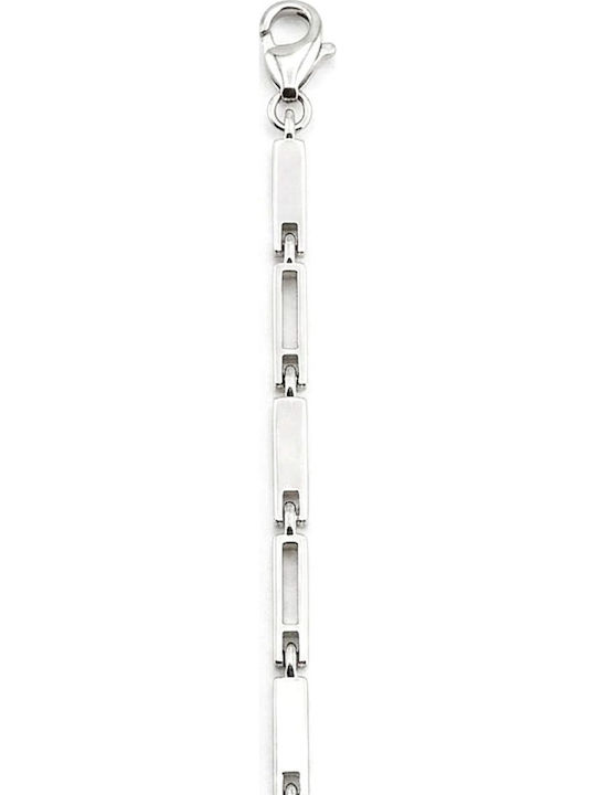 Brățară Argint 925 Model Floarea Soarelui Elemente Rectangulare Pietre Strălucitoare Greutate 5.7 G Argint