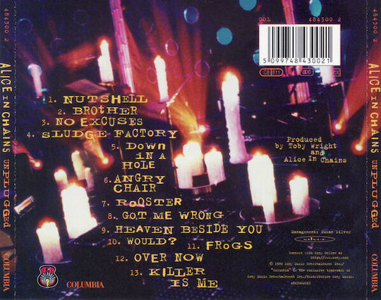 Alice In Chains Mtv Unplugged Cd