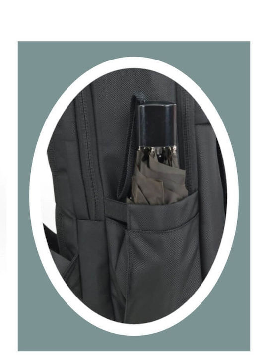 Playful Bags Backpack Αδιάβροχο 23lt Μαύρο