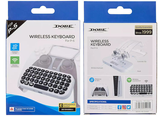 Wireless Bluetooth Keyboard Playstation 5 Dobe