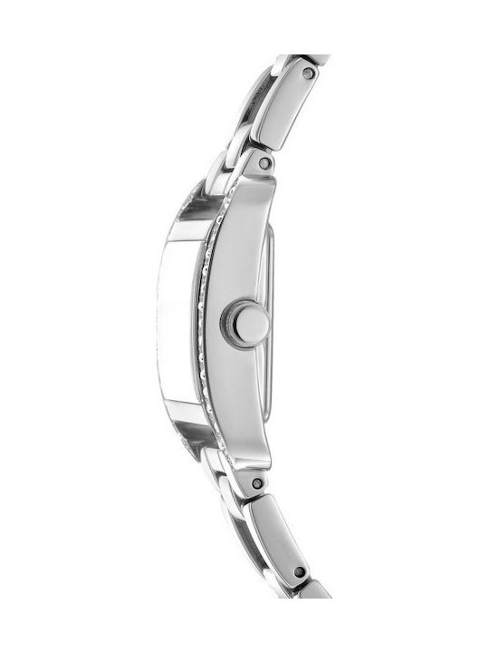 Mini Set Womens Watch 27mm Battery with Silver Steel Bracelet