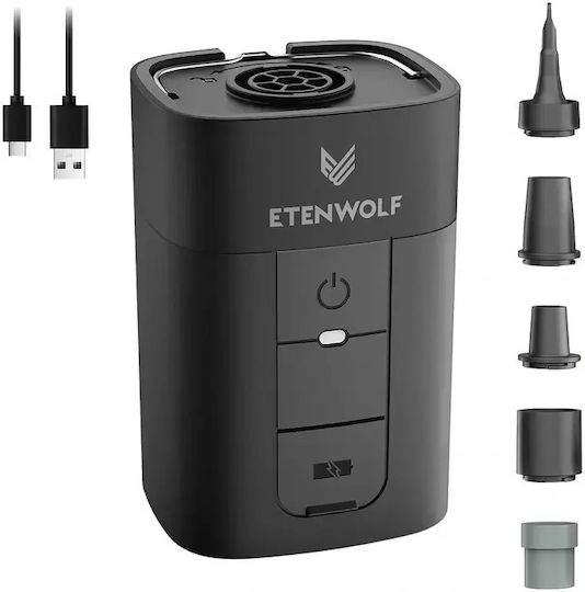 Etenwolf AIR 5 Autoreifenpumpe 65PSI mit Kabel 12V