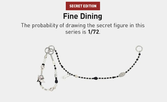 Pop Mart Feast Begins Series Multifunctional Pendant Set 1τμχ Τυχαία Επιλογή