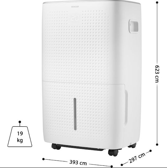 Sencor SDH 6025WH Dehumidifier with Compressor and Wi-Fi 60lt