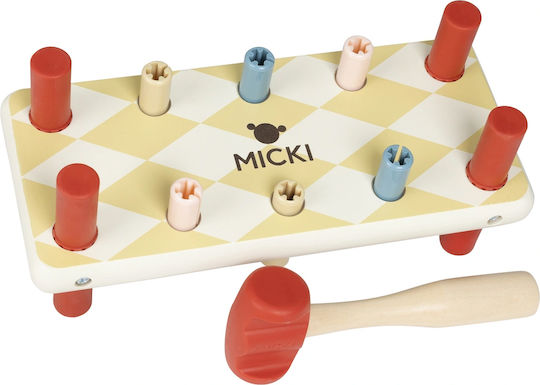 Micki Micki Baby Aktivitätsspielzeug Mit Hammer für 12+ Monate