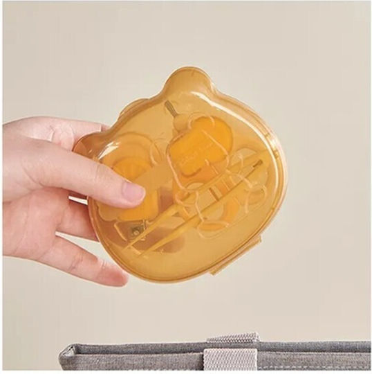 Baby Badezubehör Nagelpflege-Set für Babys Gelbe 4 Stück
