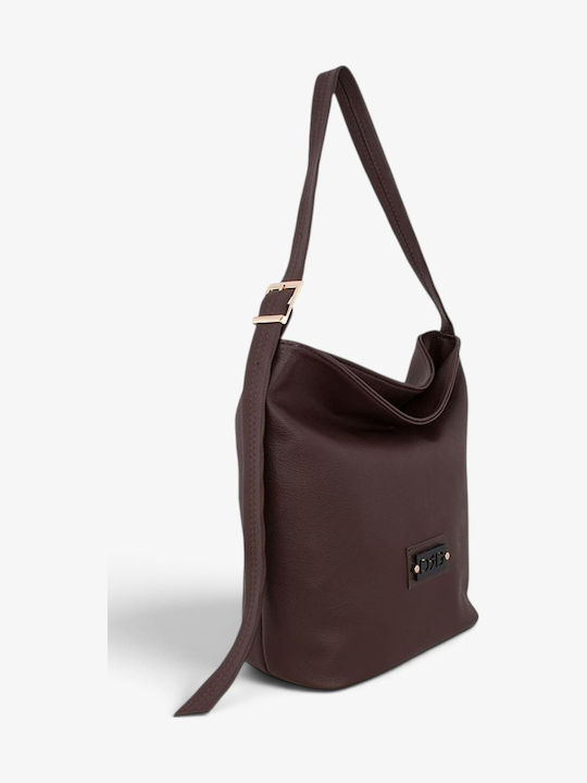 Damen Schultertasche Schwarz