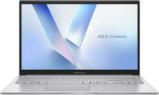 Asus Vivobook 15 X1504MA-BQ759W 15.6" Vollständige HD (Kern 5-315/8GB/512GB SSD/Windows 11 Startseite) Kühles Silber (Internationales Englisch Tastatursprache)